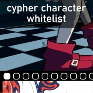 CharacterWhitelist